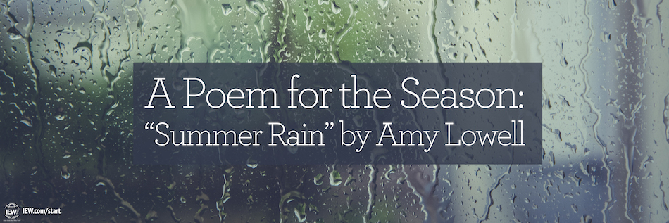 summer rain poem analysis